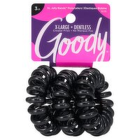 Goody XL Coils Black, 3 count