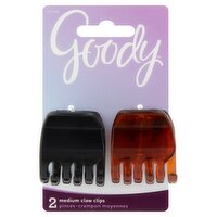 Goody Medium Claw Clips, 2 count, 2 Each