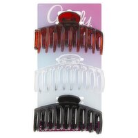 Goody Large Claw Clips, 3 count