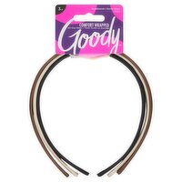 Goody Headband Flat Fabric, 3 count, 1 Each