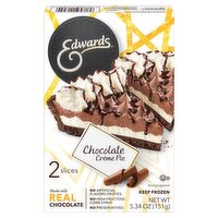 Edwards Chocolate Crème Pie, 2 count, 5.34 oz