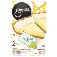 Edwards Key Lime Pie, 2 count, 6.5 oz