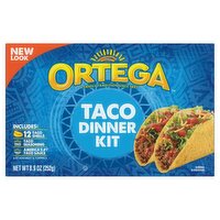 Ortega Taco Dinner Kit, 8.9 oz