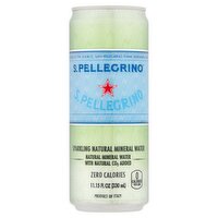 S. Pellegrino Sparkling Natural Mineral Water, 11.15 fl oz
