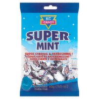 KC Candy Super Mint Candy, 3.2 oz, 3 Ounce