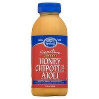 Silver Spring Signature Sweet Honey Chipotle Aioli, 13 fl oz