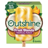 Outshine Tropical Punch Fruit Blends Ice Cream Bar, 6 count, 15 fl oz