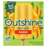 Outshine Mango Fruit Ice Bars, 6 count, 14.7 fl oz, 14.7 Ounce