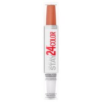 Maybelline New York Super Stay 24 Color 910 Copper Glisten Lip Color and Balm Topcoat