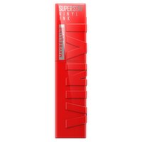 Maybelline New York Super Stay Vinyl Ink 25 Red-Hot Liquid Lipstick, 0.14 fl oz