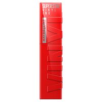 Maybelline New York Super Stay Vinyl Ink 25 Red-Hot Liquid Lipstick, 0.14 fl oz