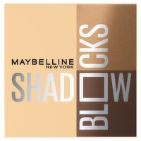 MAYBELLINE NEW YORK Shadow Blocks 30 North 3rd & Bedford Ave Stacked Eye Shadow Palette, 0.08 oz