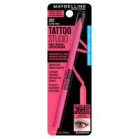 Maybelline New York Tattoo Studio 802 Ultra Pink Liner Waterproof Sharpenable Gel Pencil, 0.04 oz