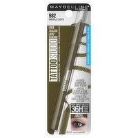 Maybelline New York Tattoo Studio 982 Emerald Lights Sharpenable Gel Pencil Liner, 0.04 oz