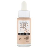 Maybelline New York Super Stay + Vitamin C 102 24h Skin Tint, 1.0 fl oz