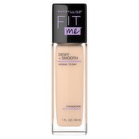 Maybelline New York Fit Me Dewy + Smooth 115 Ivory Foundation, 1 fl oz