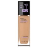 Maybelline New York Fit Me! 225 Medium Buff Dewy + Smooth Foundation, 1 fl oz