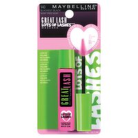 Maybelline New York Great Lash Lots of Lashes 140 Blackest Black Mascara, .43 fl oz