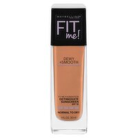 Maybelline New York Fit Me! Dewy+Smooth 355 Coconut Foundation, SPF 18, 1 fl oz