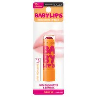 Maybelline New York Baby Lips 15 Cherry Me Moisturizing Lip Balm, 0.15 oz