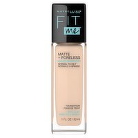 Maybelline New York Fit Me! Matte + Poreless 115 Ivory Foundation, 1 fl oz