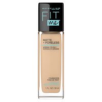 Maybelline New York Fit Me 220 Natural Beige Matte + Poreless Foundation, 1 fl oz