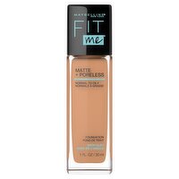 Maybelline New York Fit Me 322 Warm Honey Matte + Poreless Foundation, 1 fl oz