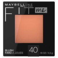 Maybelline New York Fit Me! 40 Peach Blush, .16 oz