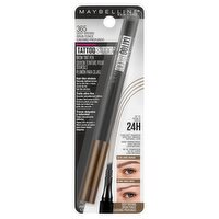 Maybelline New York Tattoo Studio 365 Deep Brown Brow Tint Pen, .037 fl oz