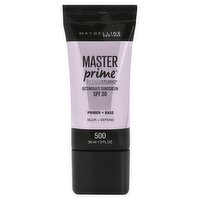 Maybelline New York Master Prime by Facestudio 500 Primer/Base, SPF 30, 1.0 fl oz