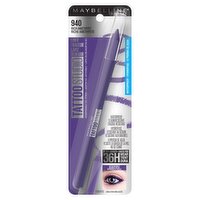 Maybelline New York Tattoo Studio 940 Rich Amethyst Waterproof Sharpenable Gel Pencil Liner, 0.04 oz