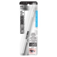 Maybelline New York Tattoo Studio 970 Polished White Liner Sharpenable Gel Pencil, 0.04 oz