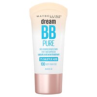 Maybelline New York Dream BB Pure 100 Light Sheer Tint Skin Clearing Beauty Balm, 1.0 fl oz