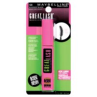 Maybelline New York Great Lash 120 Blackest Black Mascara, .43 fl oz