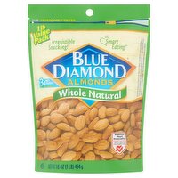 Blue Diamond Whole Natural Almonds Value Pack, 16 oz