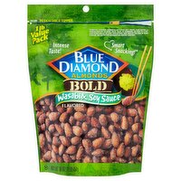 Blue Diamond Almonds Bold Wasabi & Soy Sauce Flavored Almonds Value Pack, 16 oz, 16 Ounce