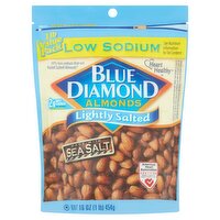 Blue Diamond Almonds Low Sodium Lightly Salted Almonds Value Pack, 16 oz, 16 Ounce