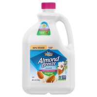 Blue Diamond Almonds Almond Breeze Unsweetened Original Almondmilk, 96 fl oz, 96 Fluid ounce