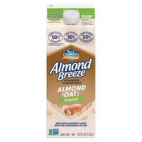 Blue Diamond Almonds Almond Breeze Original Almondmilk & Oatmilk Blend, 52 fl oz, 52 Fluid ounce