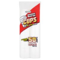 Dart 8.5 fl oz Insulated Beverage Cups, 50 count