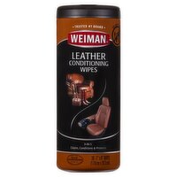 Weiman Leather Conditioning Wipes, 30 count