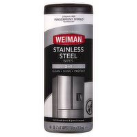 Weiman Stainless Steel Wipes, 30 count