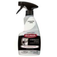 Weiman Stainless Steel Cleaner & Polish, 12 fl oz, 12 Fluid ounce