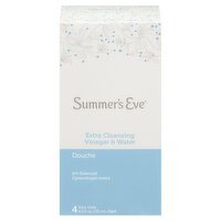 Summer's Eve Extra Cleansing Vinegar & Water Douche, 4.5 fl oz, 4 count