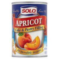 Solo Apricot Cake & Pastry Filling, 12 oz