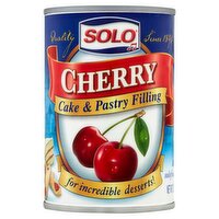 Solo Cherry Cake & Pastry Filling, 12 oz