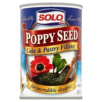 Solo Poppy Seed Cake & Pastry Filling, 12.5 oz, 12.5 Ounce