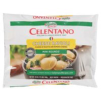 Rosina Celentano Mini Rounds Cheese Ravioli, 12 oz