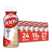 Boost Original Very Vanilla Balanced Nutritional Drink, 8 fl oz, 24 count