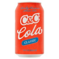 C&C Classic Cola, 12oz